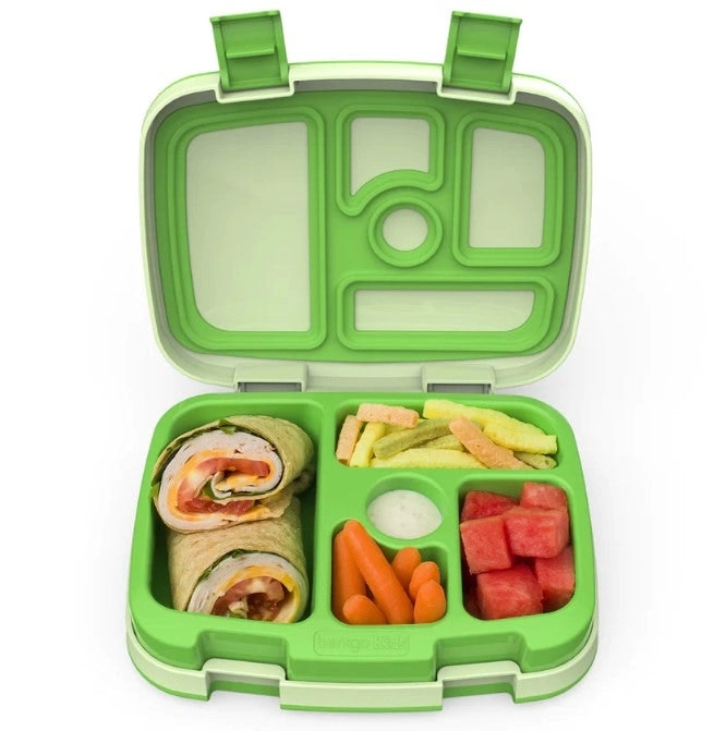 2 x Bentgo Kids Lunch Box Container Storage Green