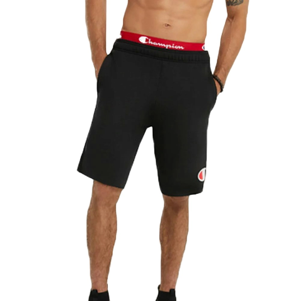 Mens Champion Classic Black Everyday Shorts