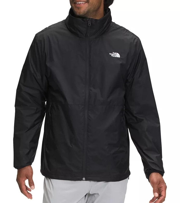 Mens The North Face Black Alamosa Wind Jacket