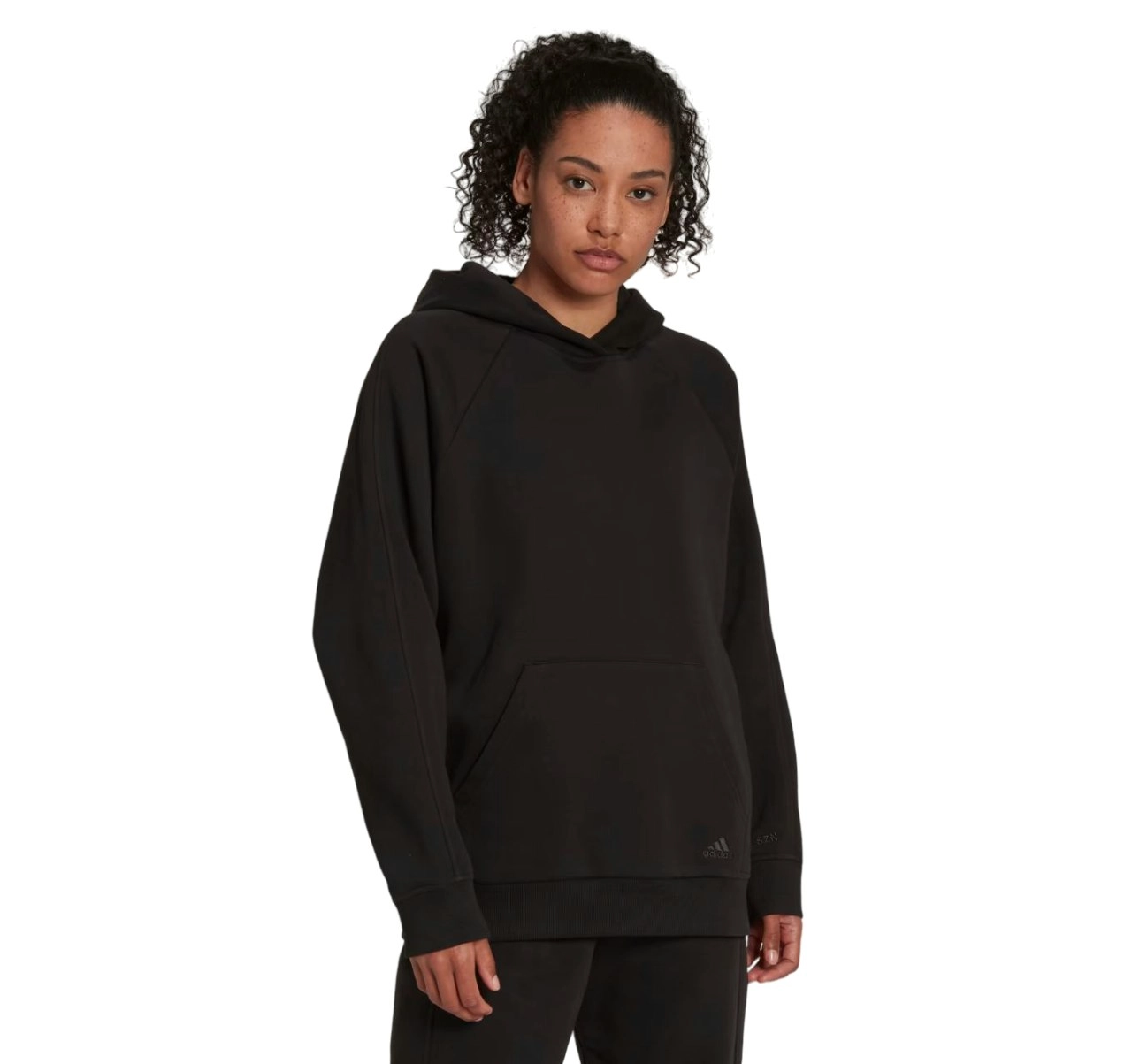 2 x Womens Adidas All Szn Fleece Boyfriend Black Hoodie