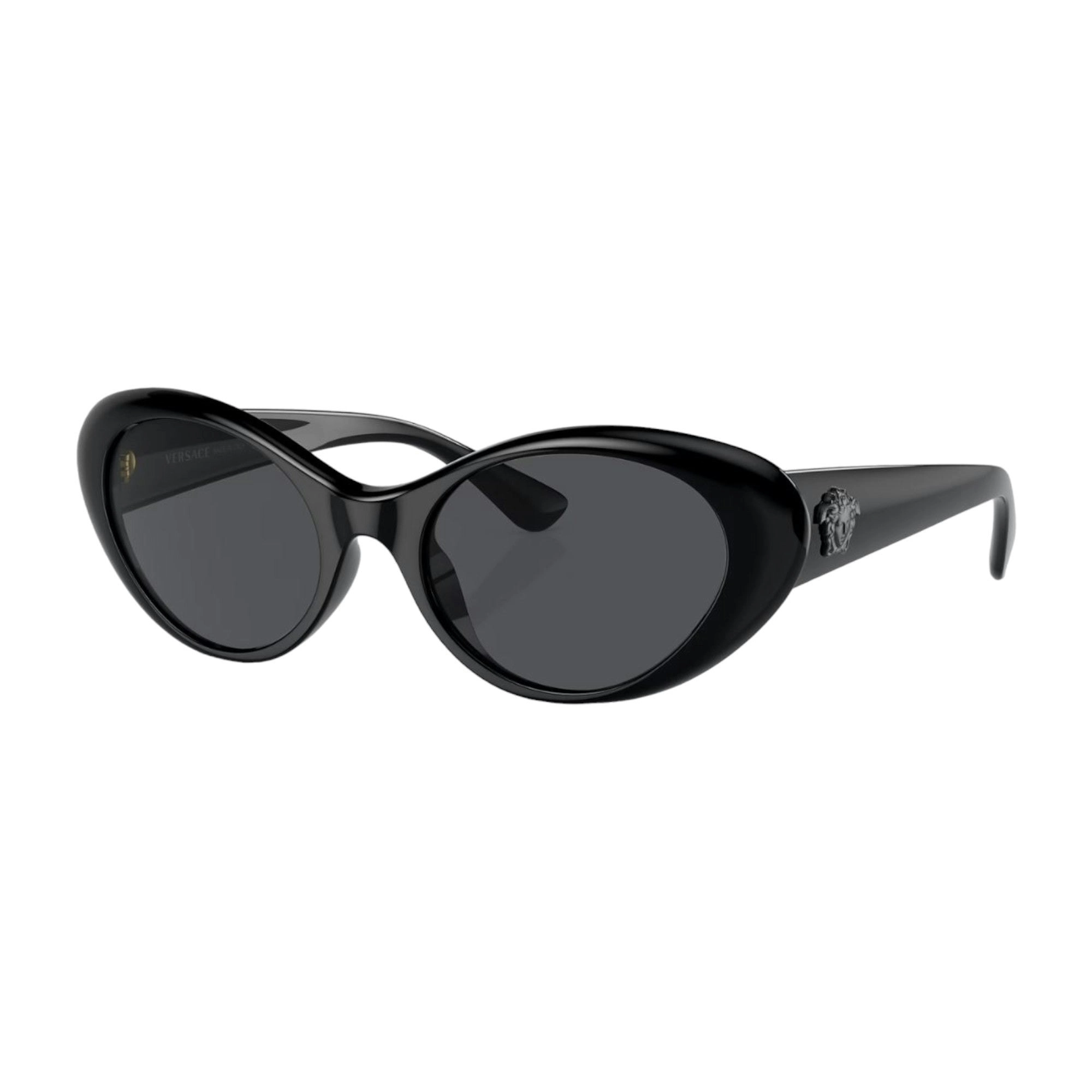 Womens Versace Sunglasses Ve 4455U Black/ Dark Grey Sunnies