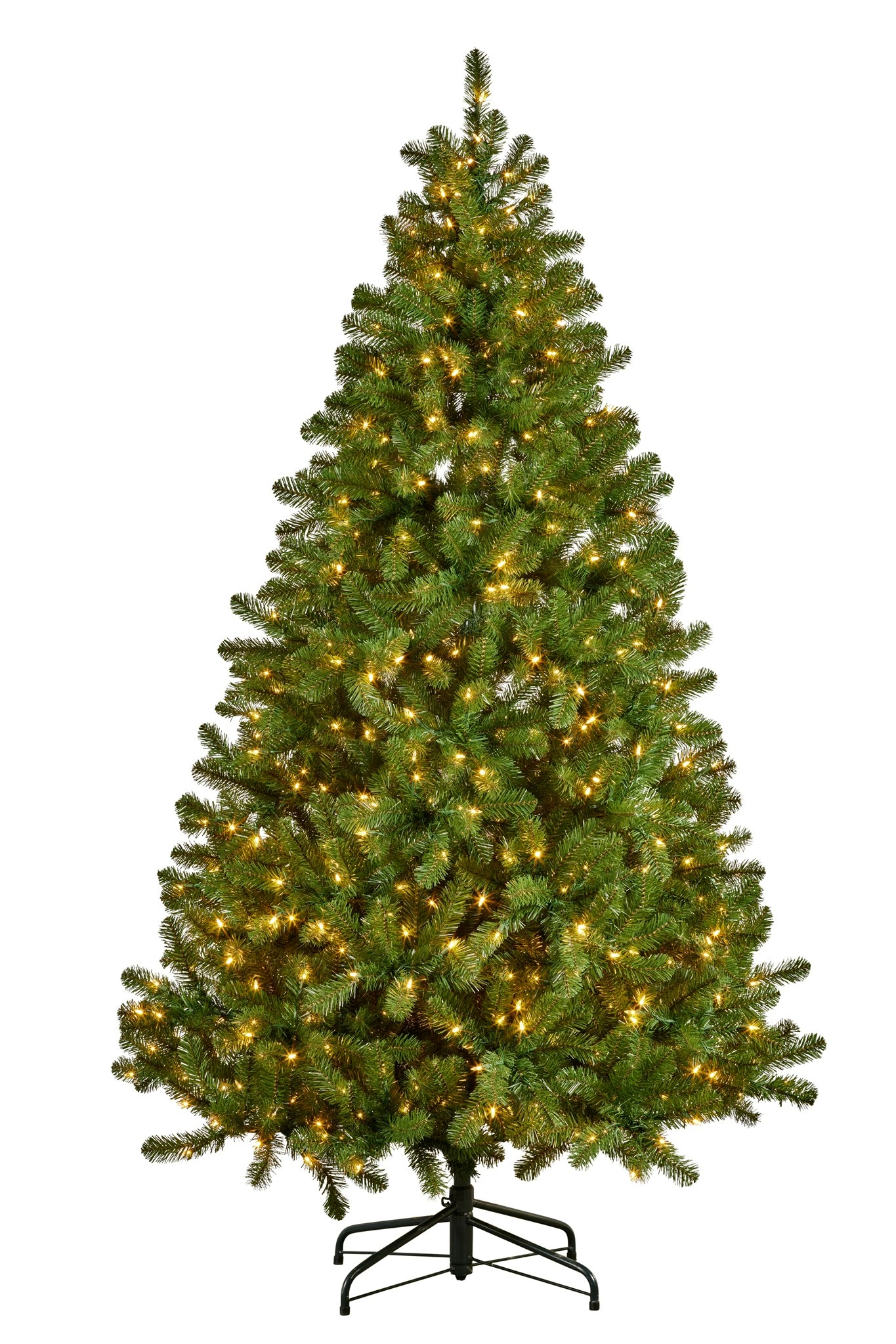 7.5ft Christmas Tree with Lights - Evergreen