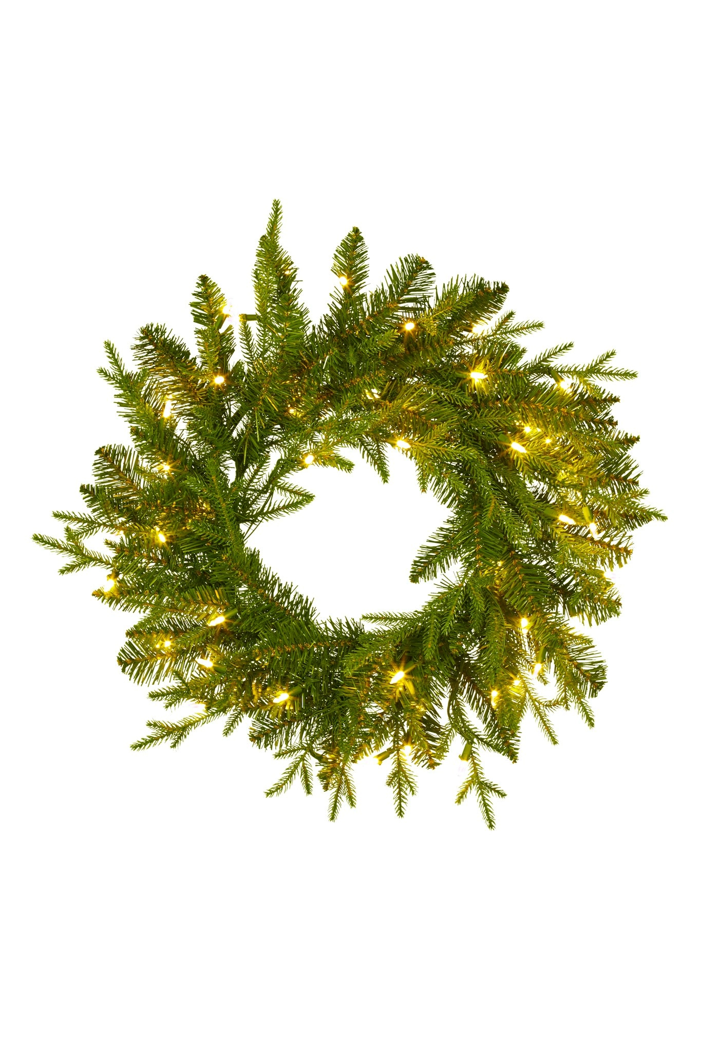 61cm Fraser Christmas Wreath with Lights