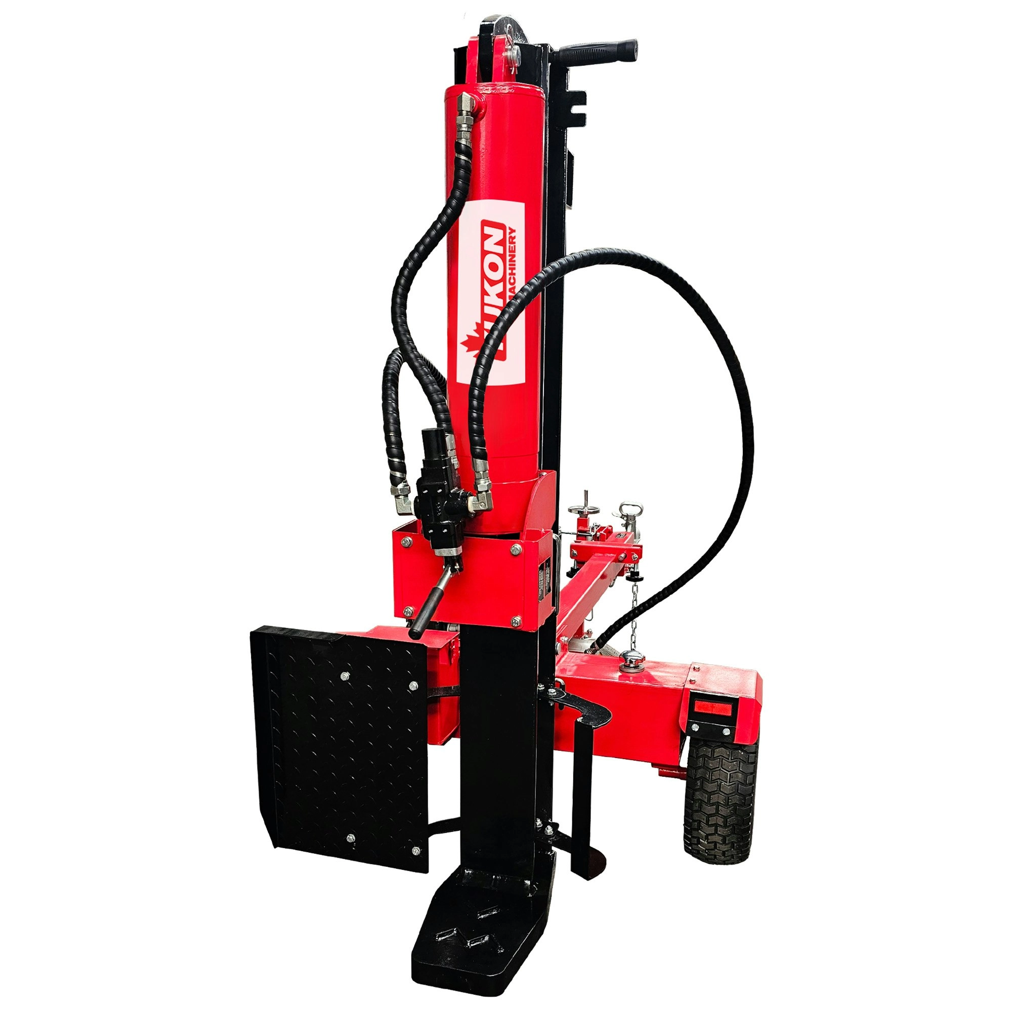 Yukon 75 Ton Petrol Hydraulic Horizontal and Vertical Log Splitter Electric Start