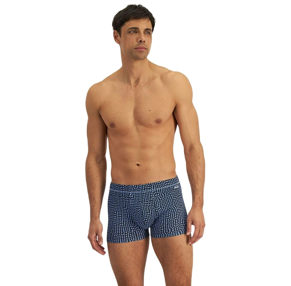 10 x Jockey Mens Skants Trunk Underwear Undies Spotted Black And Blue