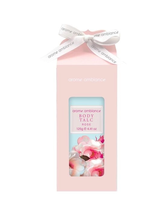 Arome Ambiance Nature Body Talc Rose 125g