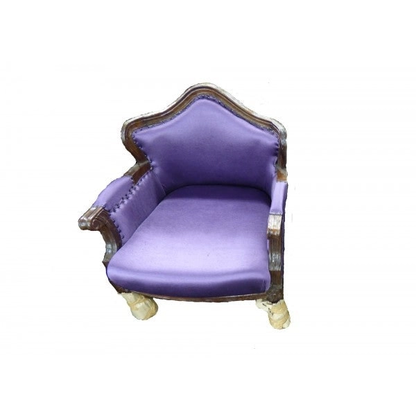 Canvas Sofa Purple