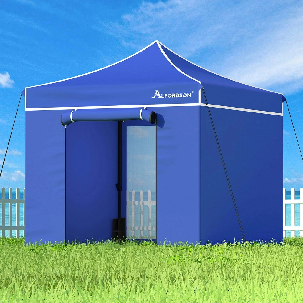 Alfordson Gazebo 3x3 Pop Up Marquee Blue