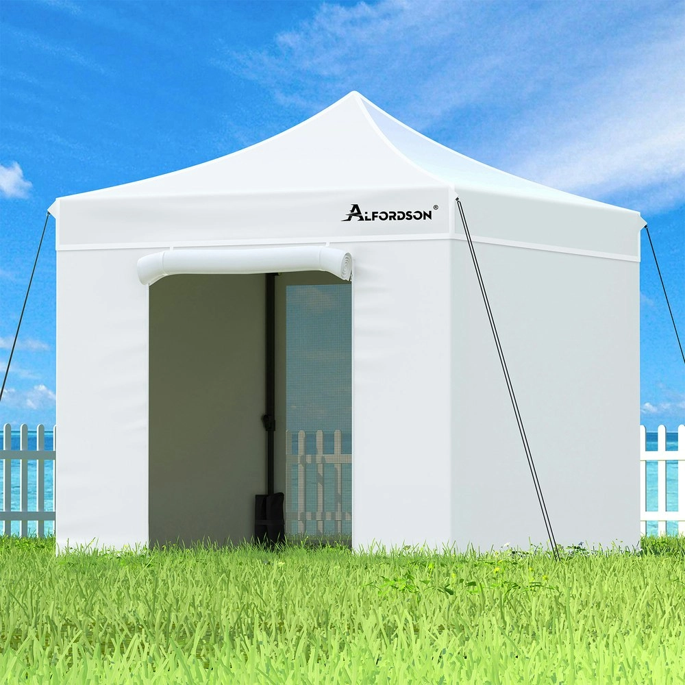 Alfordson Gazebo 3x3 Pop Up Marquee White