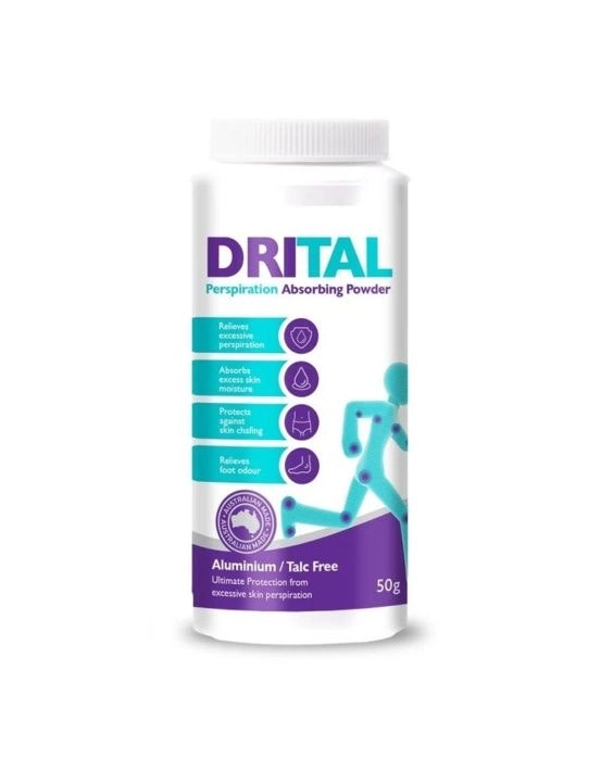 DriTal Perspiration Absorbing Powder 50g