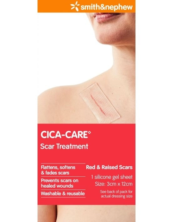 Cica Care Scar Silicone Gel Sheet 3cm x 12cm