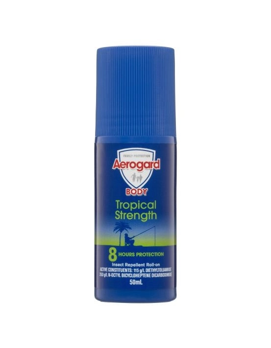 Aerogard Tropical Strength Insect Repellent Roll On 50ml