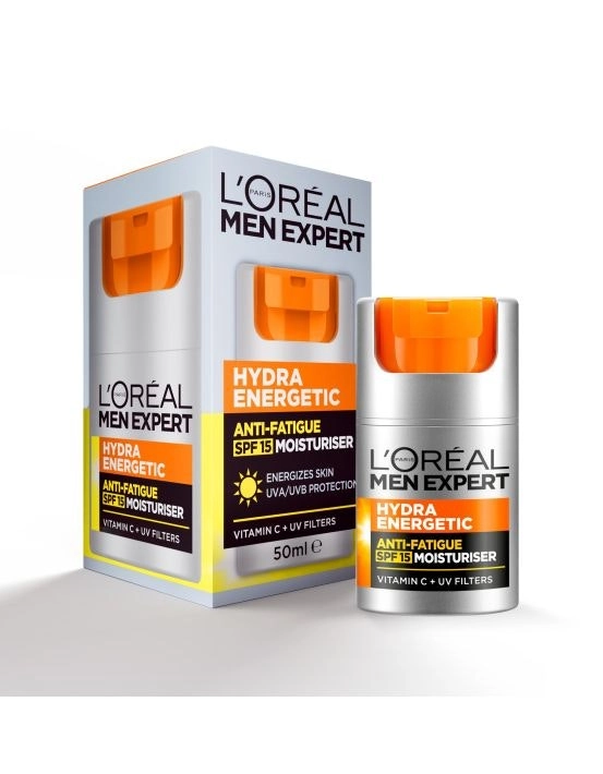 L'Oreal Men Expert Hydra Energetic SPF15 Moisturiser 50mL