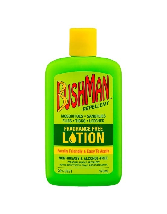 Bushman Fragrance & Alcohol Free Insect Repellant Lotion 175ml