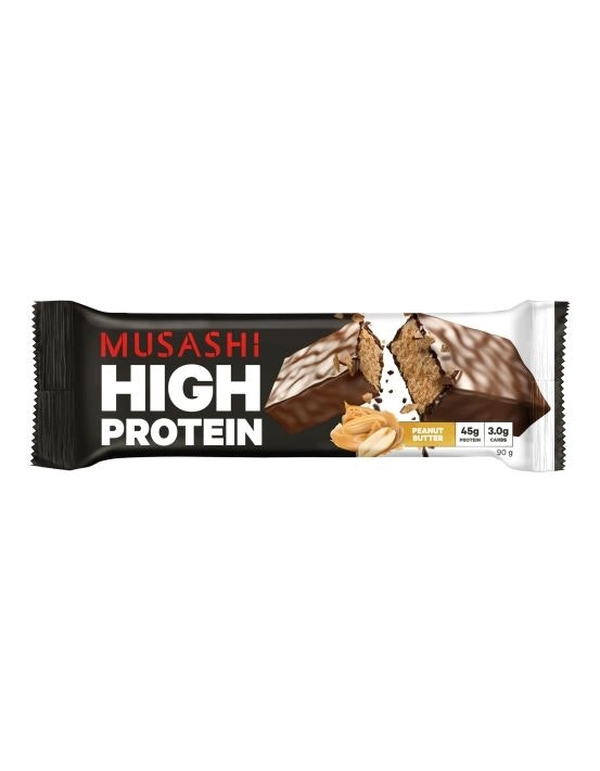 Musashi High Protein Bar Peanut Butter 90g