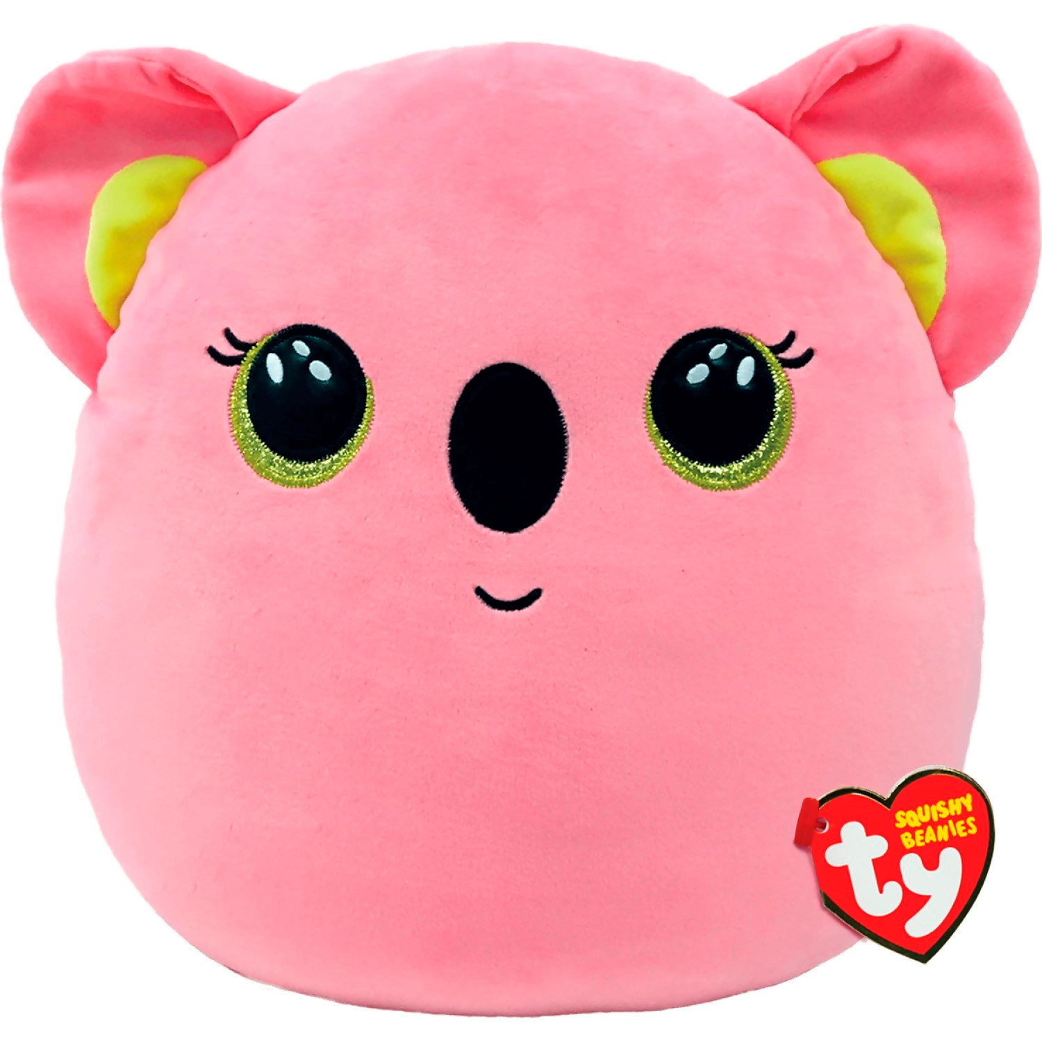 Ty Squish-a-boos - Poppy Pink Koala Squishy Beanies 25cm