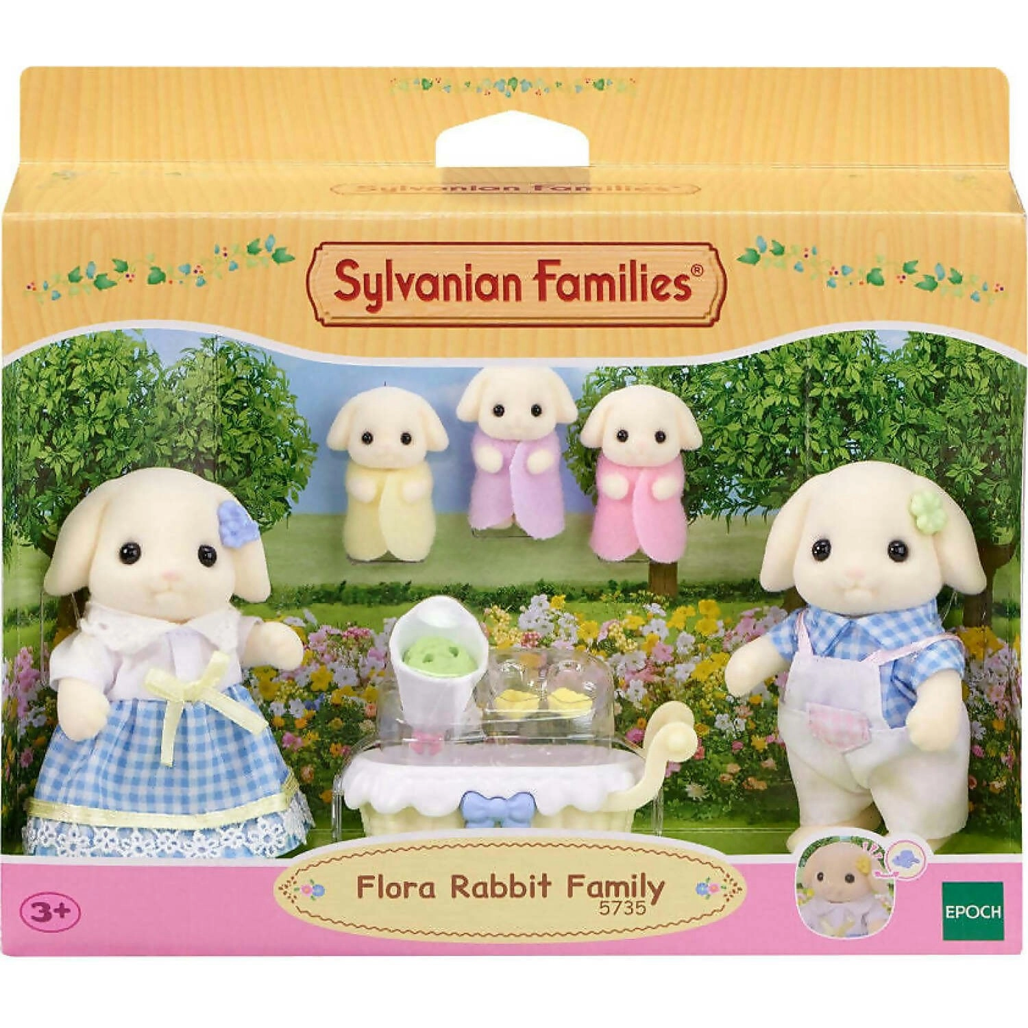 Sylvanian Families - Flora Rabbit Family