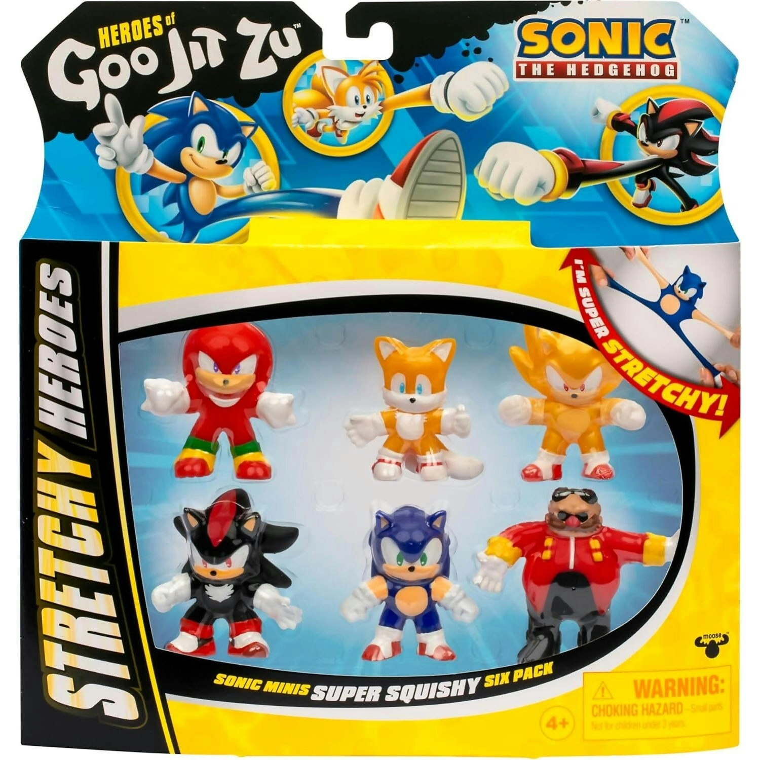 Heroes Of Goo Jit Zu - Minis Sonic 6 Pack