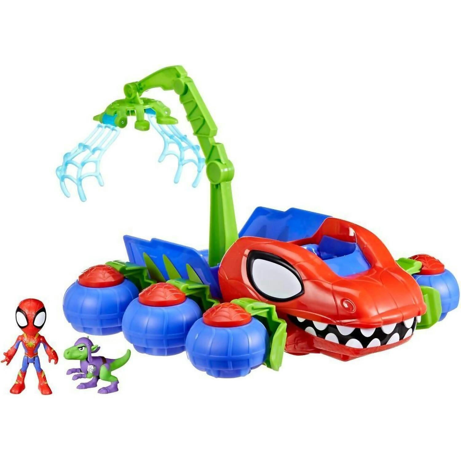 Marvel - Spidey And His Amazing Friends Dino-webs Crawler Vehicle - Hasbro