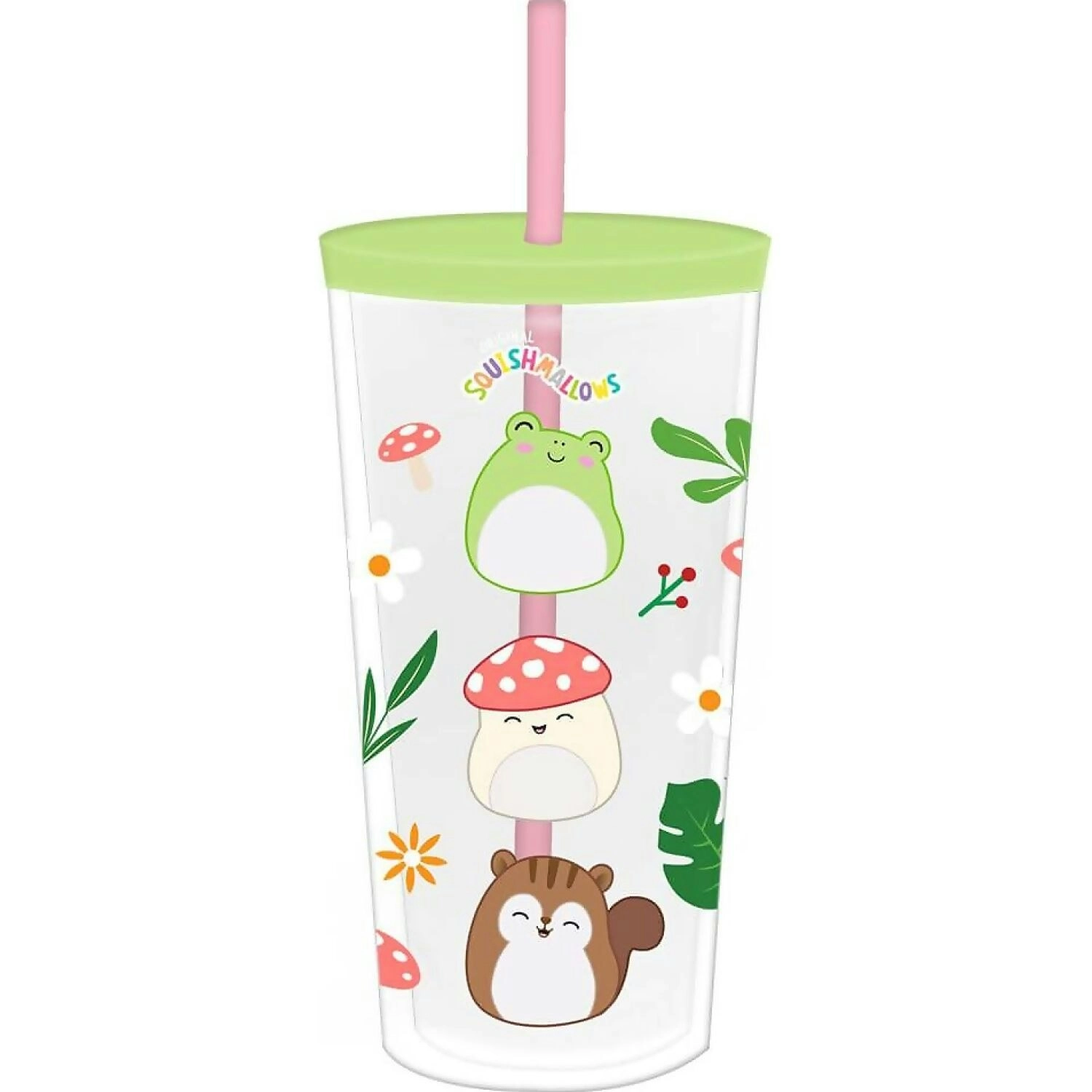 Squishmallows - Cottage Collection Beaker & Straw - Jasnor