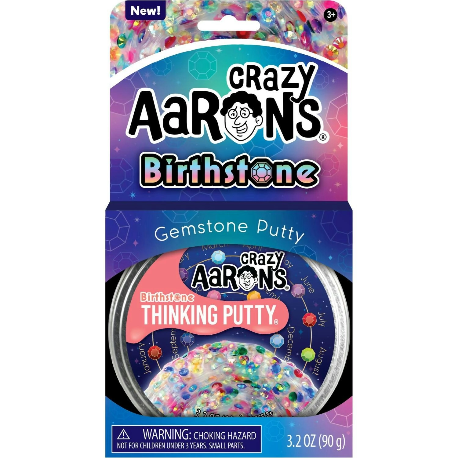 Crazy Aaron's - Birthstone Thinking Putty