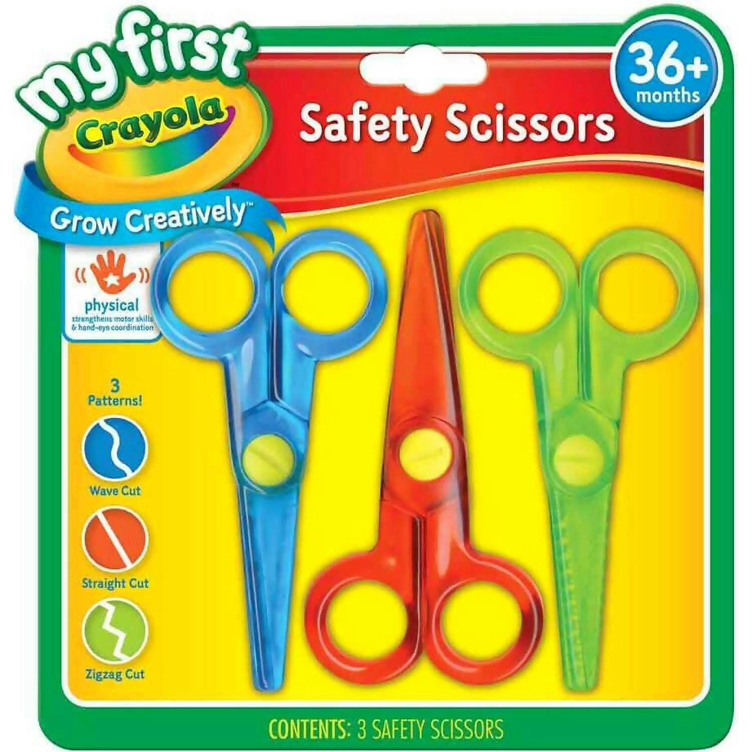 Crayola - My First Safety Scissors 3 Pack