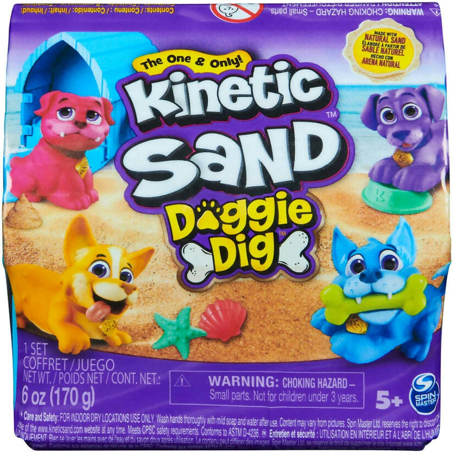 Kinetic Sand - Doggie Dig Kit - Spin Master