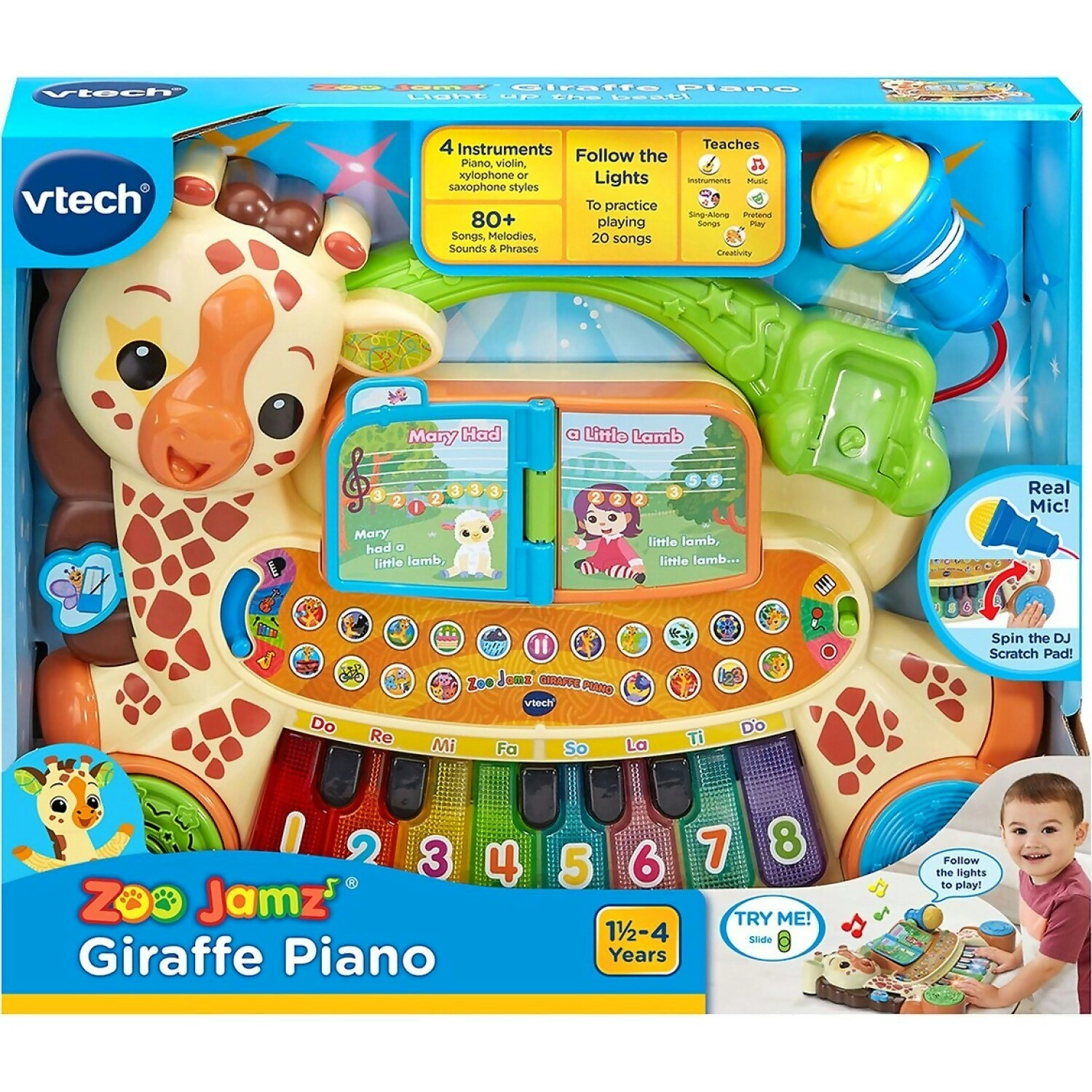 VTech - Zoo Jamz Giraffe Piano