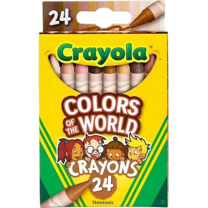 Crayola - Colors Of The World Crayons 24 Pack