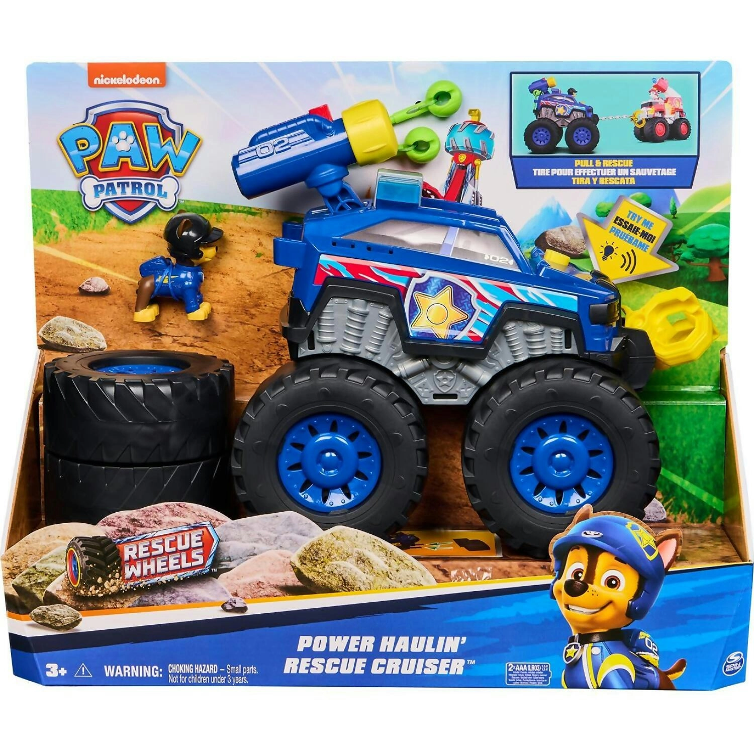 Paw Patrol - Rescue Wheels Chase`s Power Haulin Cruiser - Spin Master