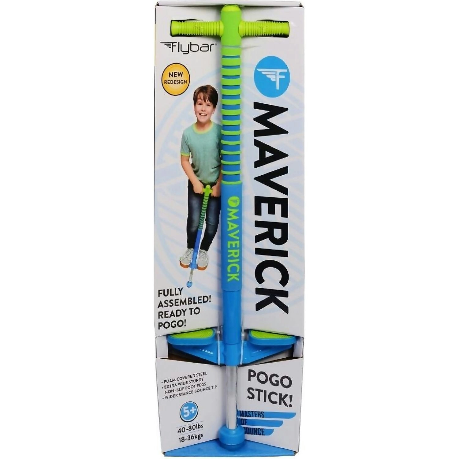 FLYBAR - Maverick Pogo Stick - Blue/green