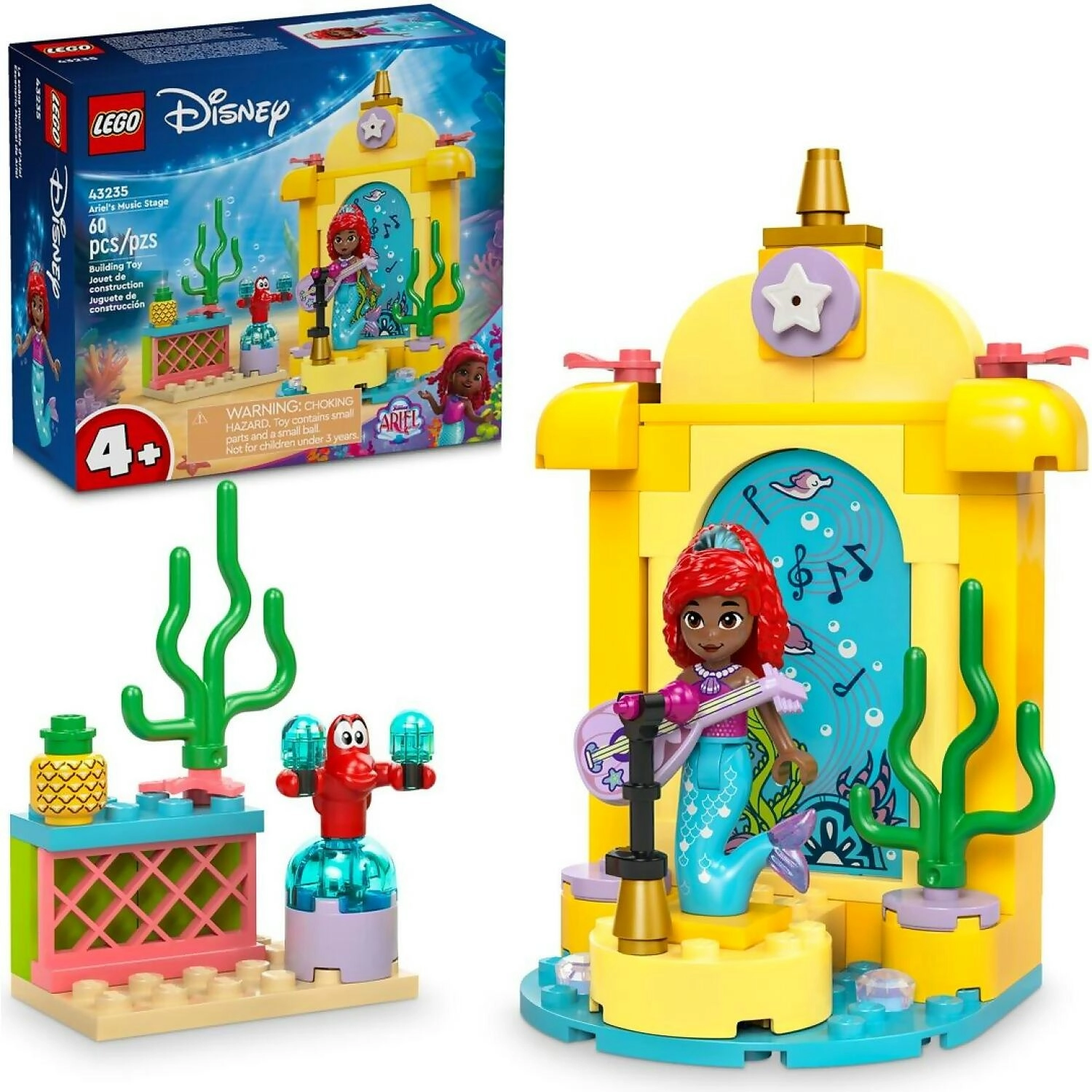 LEGO 43235 Ariel's Music Stage - Disney 4+