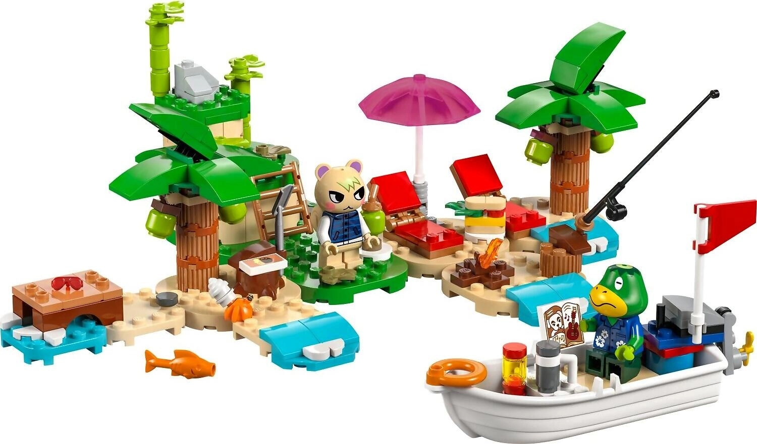 LEGO 77048 Kapp'n's Island Boat Tour - Animal Crossing