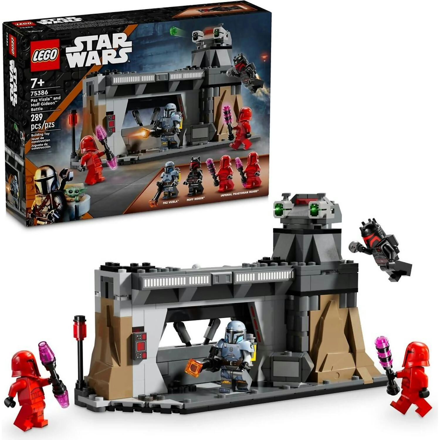 LEGO 75386 Paz Vizsla and Moff Gideon Battle - Star Wars