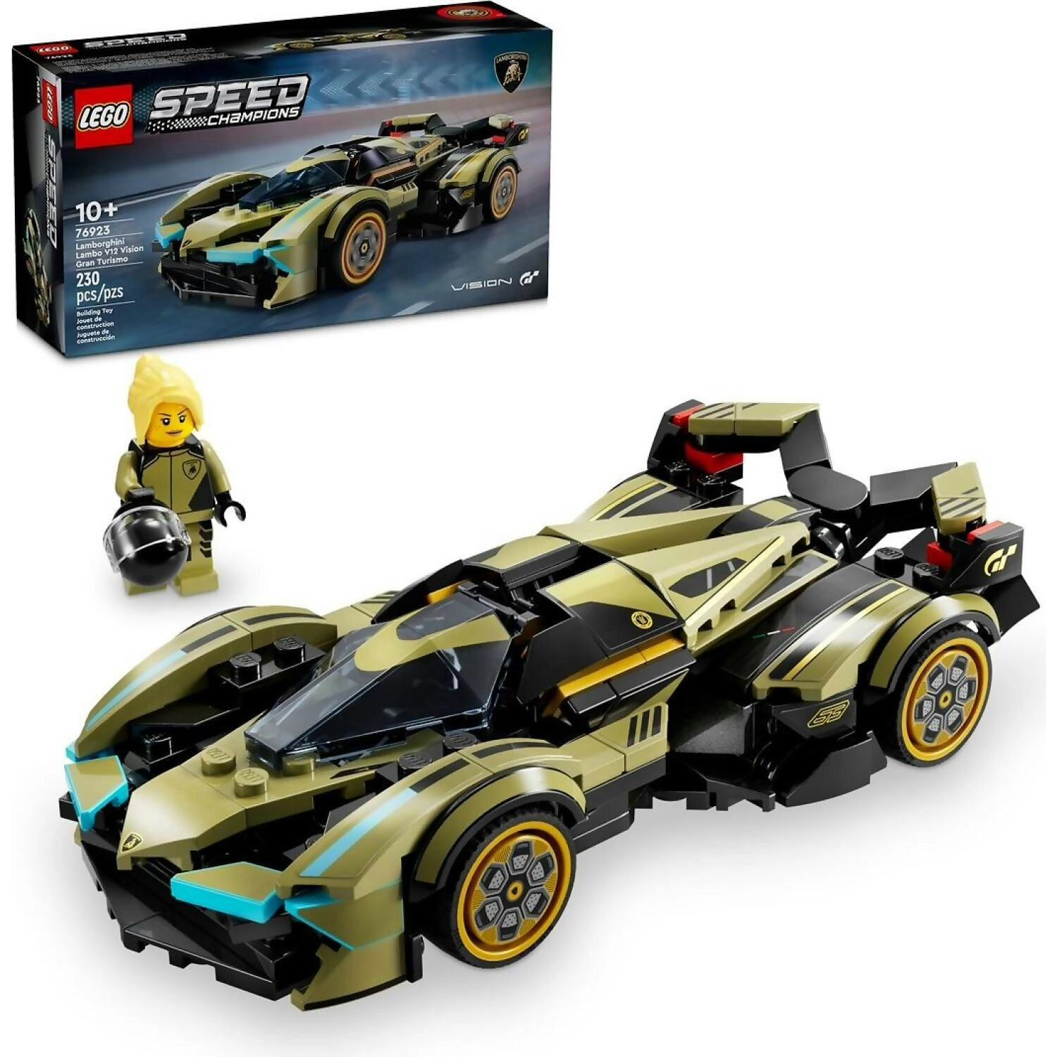 LEGO 76923 Lamborghini Lambo V12 Vision GT Super Car - Speed Champions