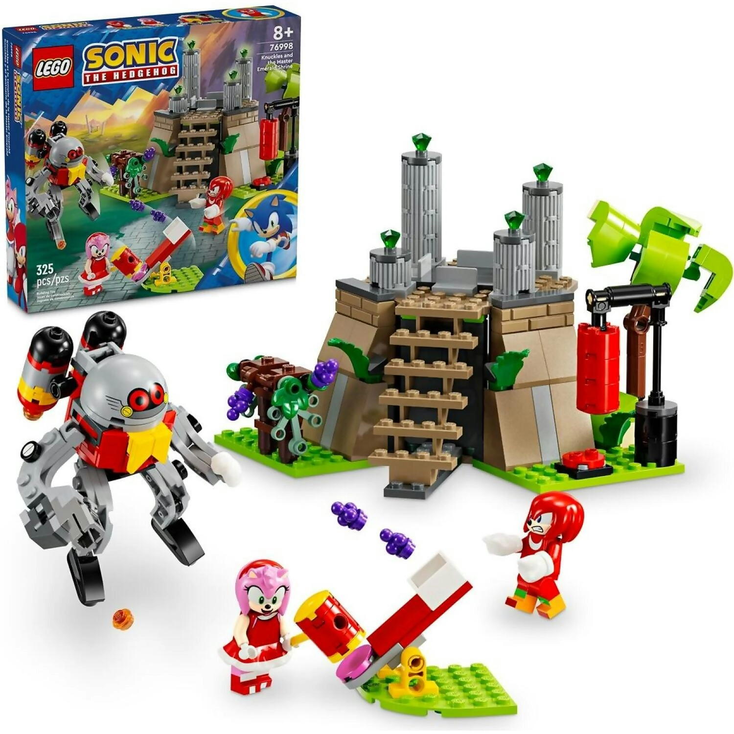 LEGO 76998 Knuckles and the Master Emerald Shrine - Sonic the Hedgehog