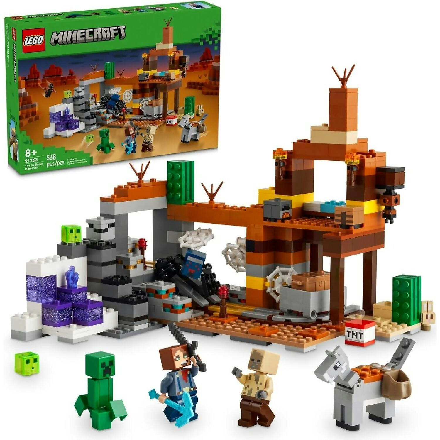 LEGO 21263 The Badlands Mineshaft - Minecraft