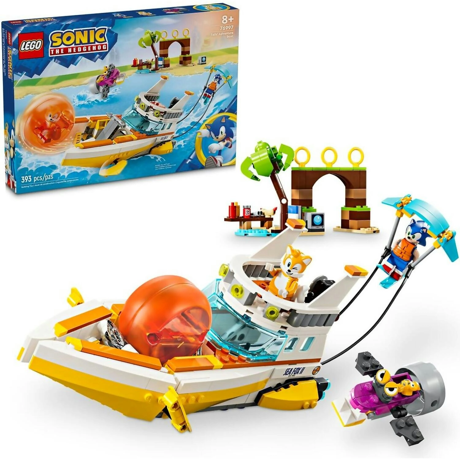 LEGO 76997 Tails Adventure Boat - Sonic the Hedgehog