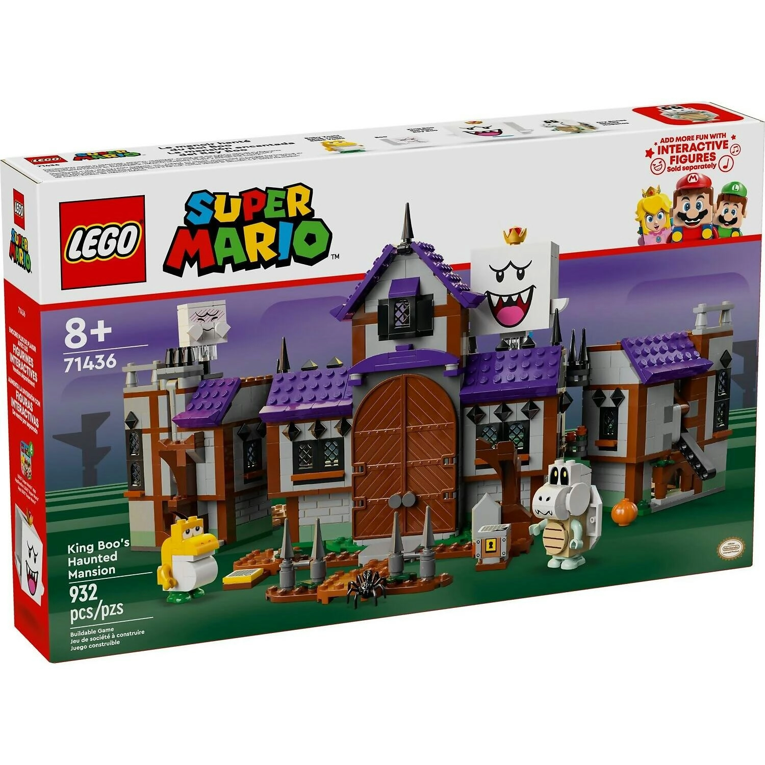 LEGO 71436 King Boo's Haunted Mansion - Super Mario