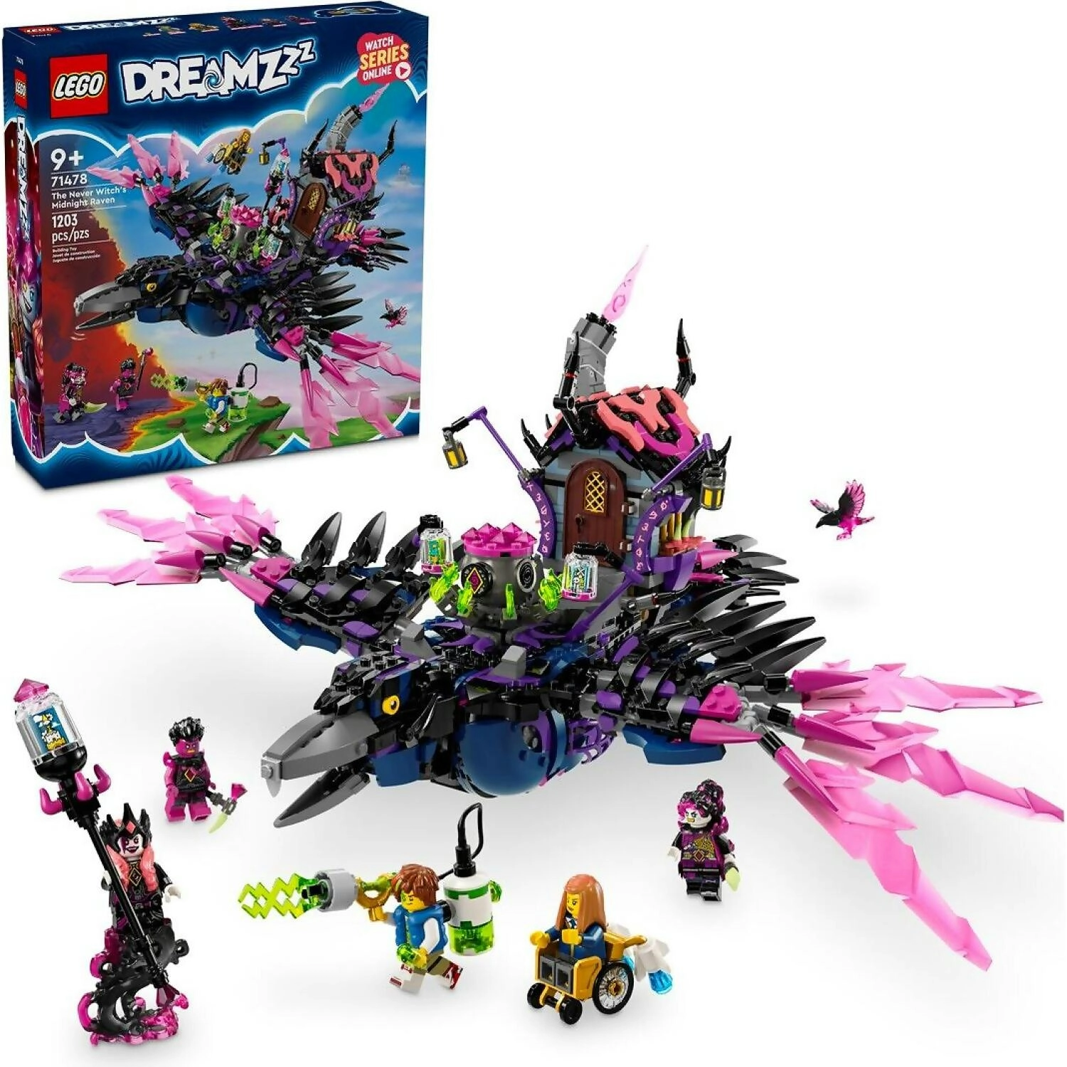 LEGO 71478 The Never Witch's Midnight Raven - Dreamzzz