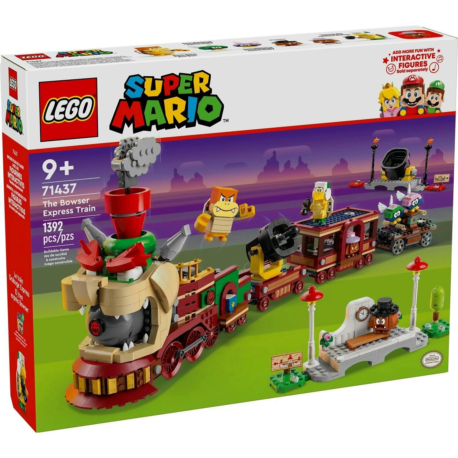 LEGO 71437 The Bowser Express Train - Super Mario