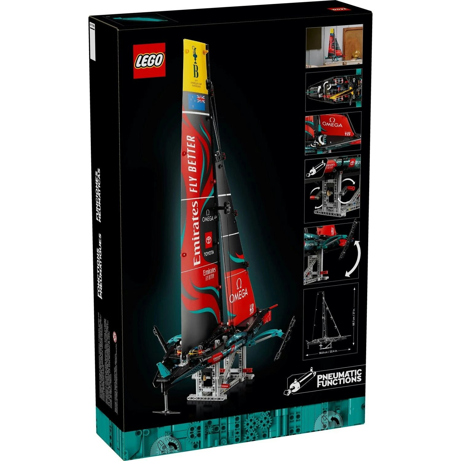 LEGO 42174 Emirates Team New Zealand AC75 Yacht - Technic