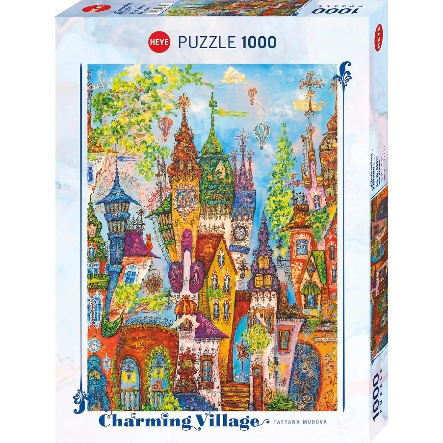 Heye - Charming Village Red Arches Jigsaw Puzzle 1000pc