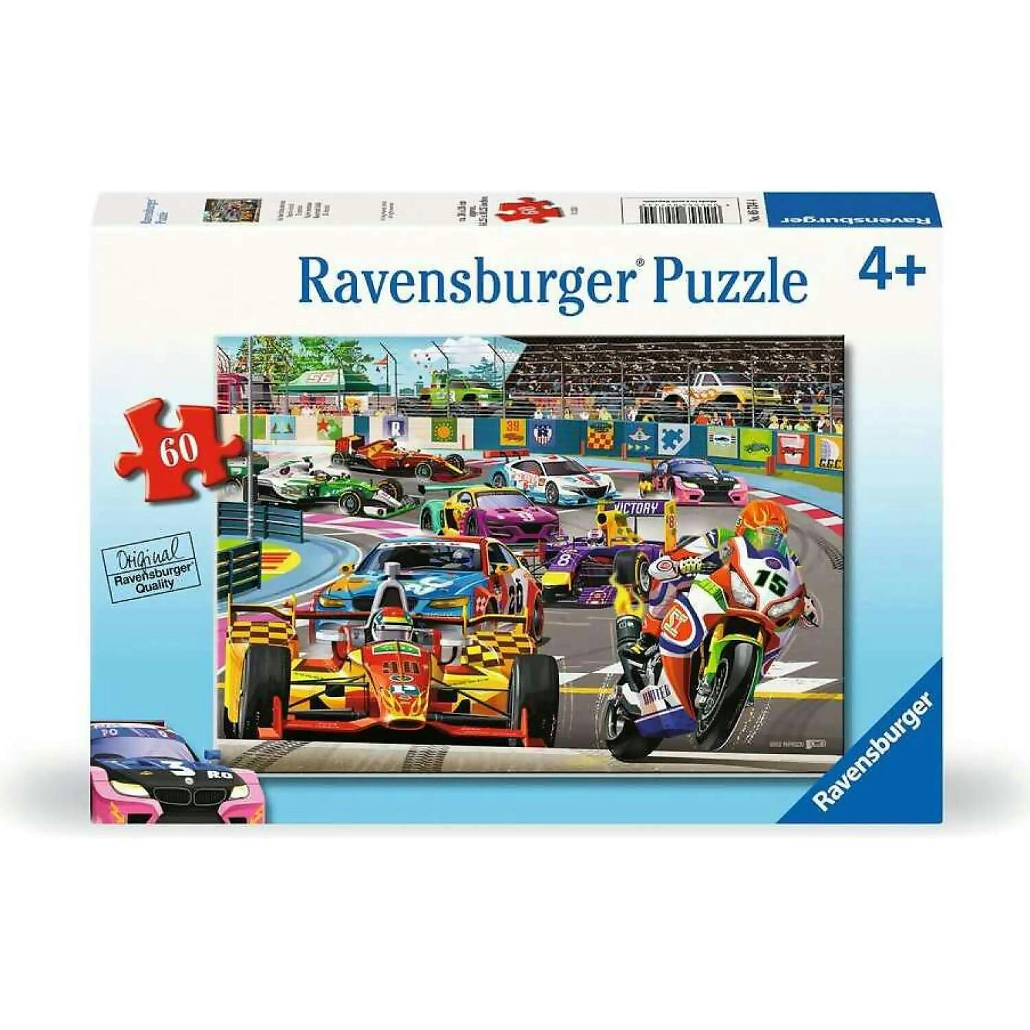 Ravensburger - Racetrack Rally Jigsaw Puzzle 60pc