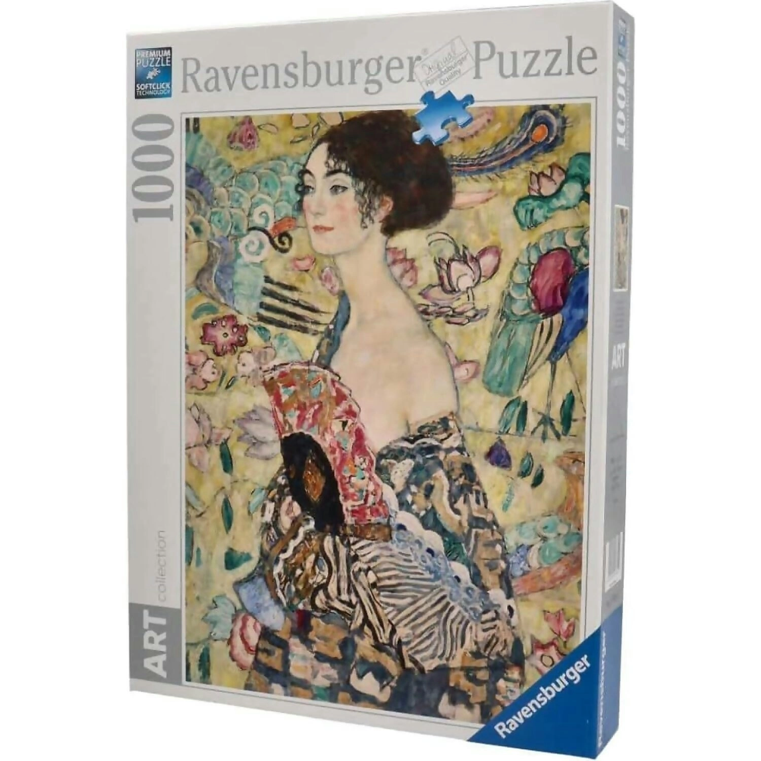 Ravensburger - Art Collection Gustav Klimt: Lady With A Fan Jigsaw Puzzle 1000pc