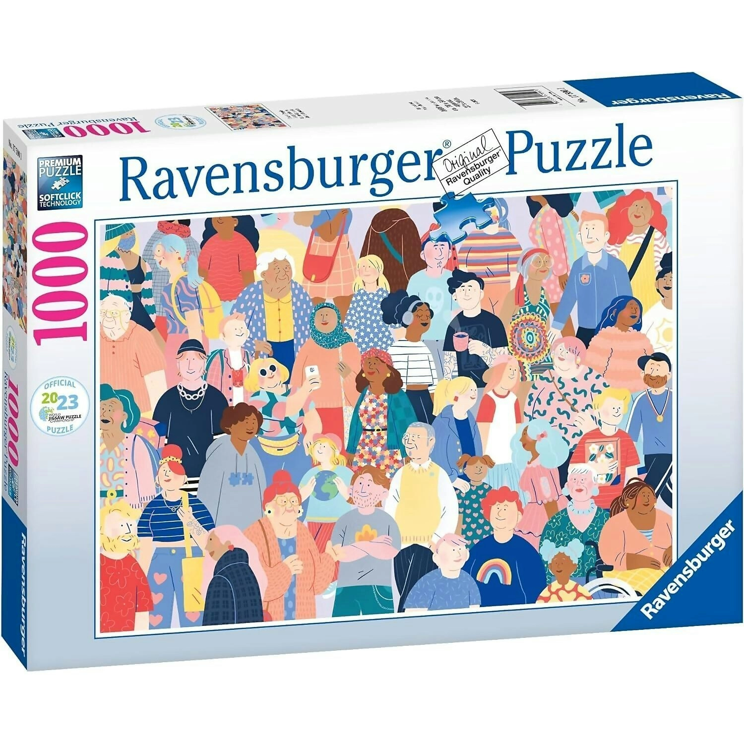 Ravensburger - People From The World Jigsaw Puzzle 1000pc