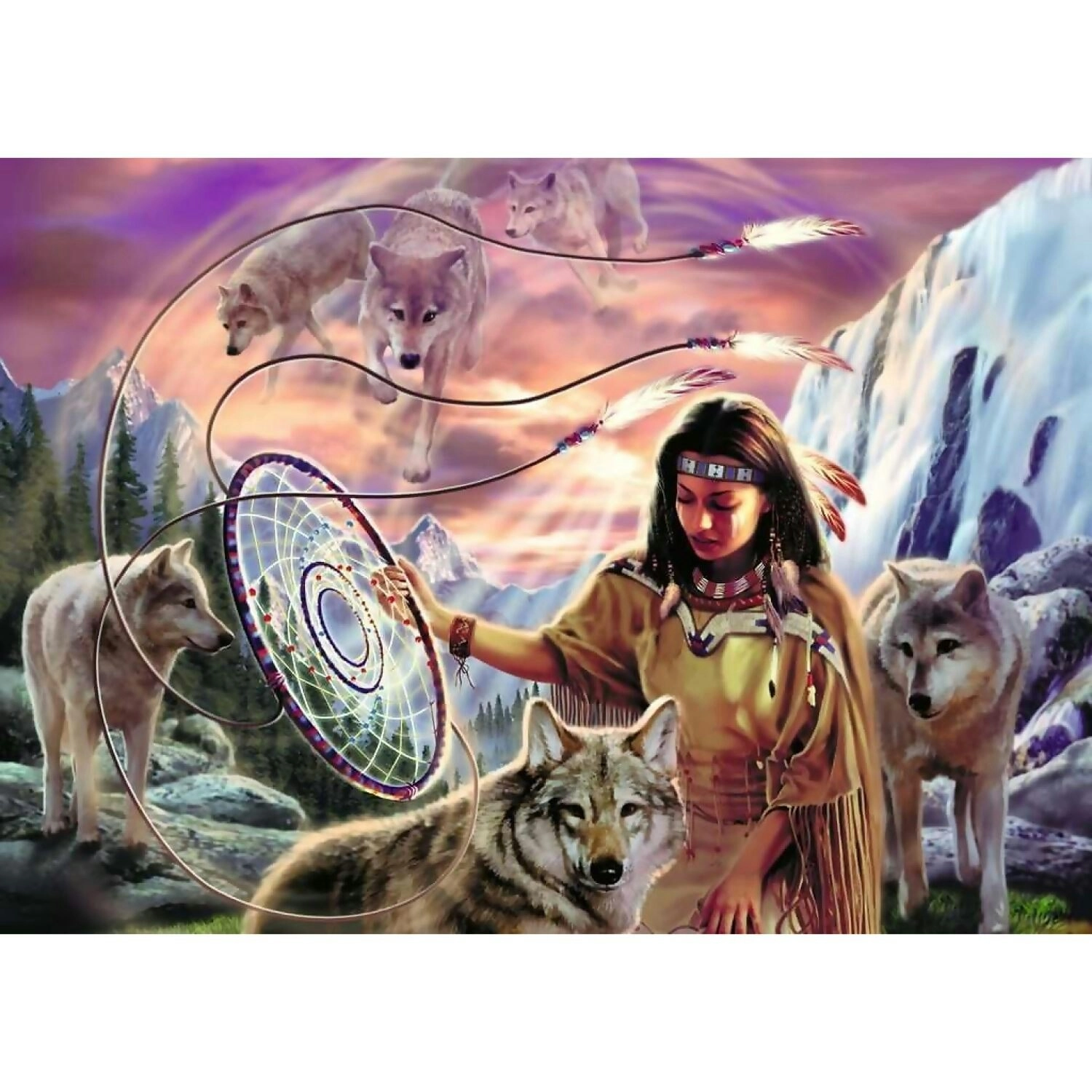 Ravensburger - Indian Spirit The Dream Catcher Jigsaw Puzzle 1000pc