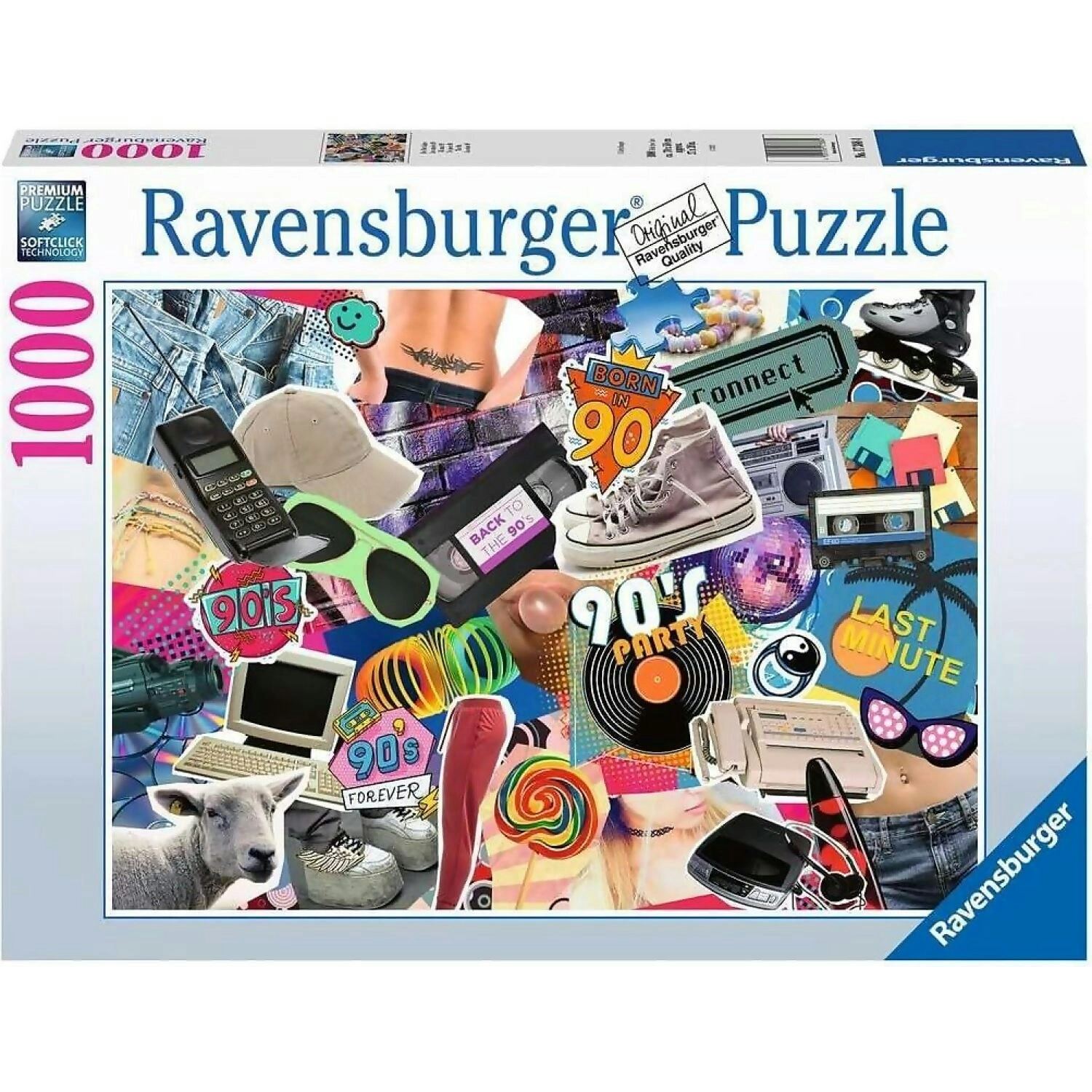 Ravensburger - The 90s Jigsaw Puzzle 1000pc