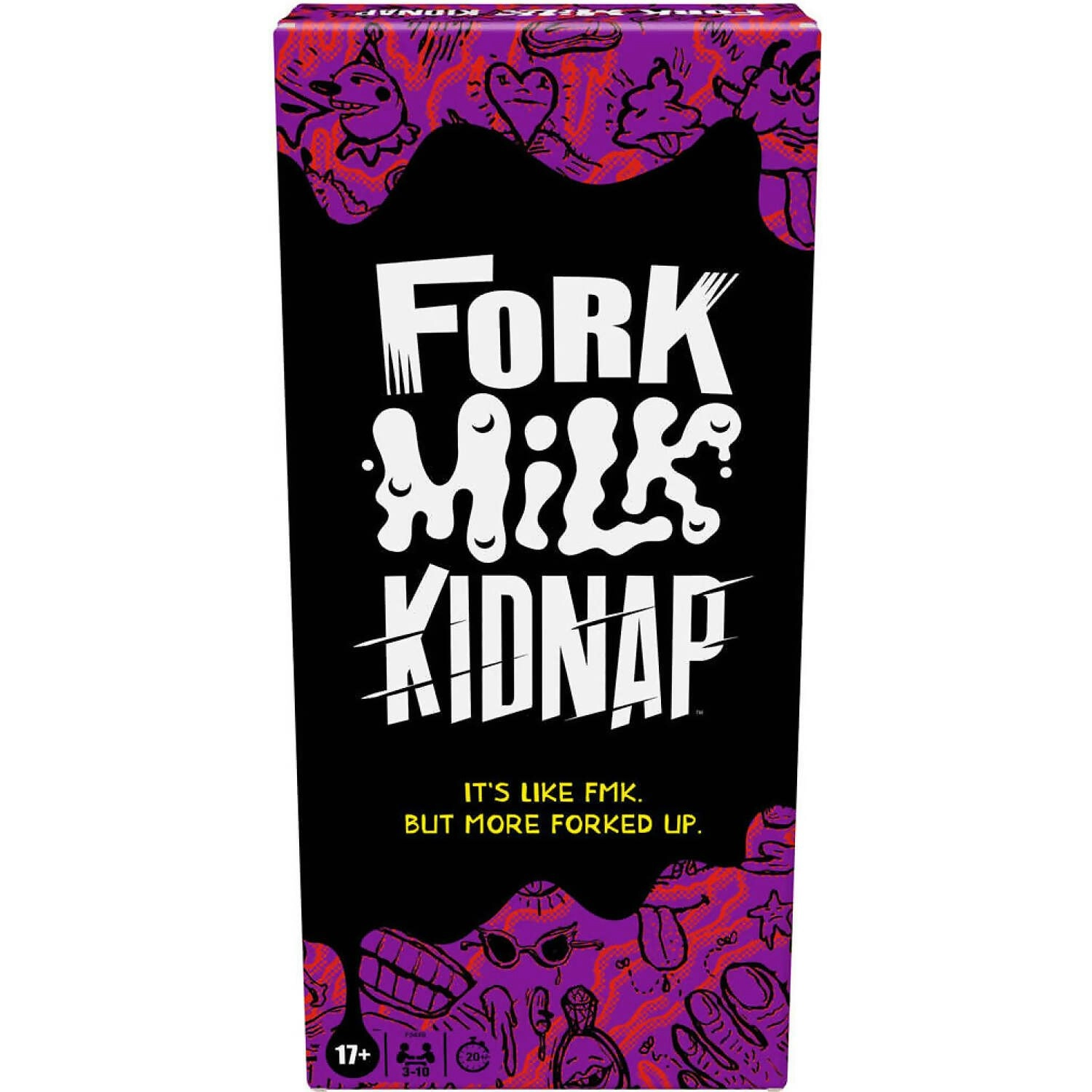 Hasbro Gaming - Fork Milk Kidnap Card Game