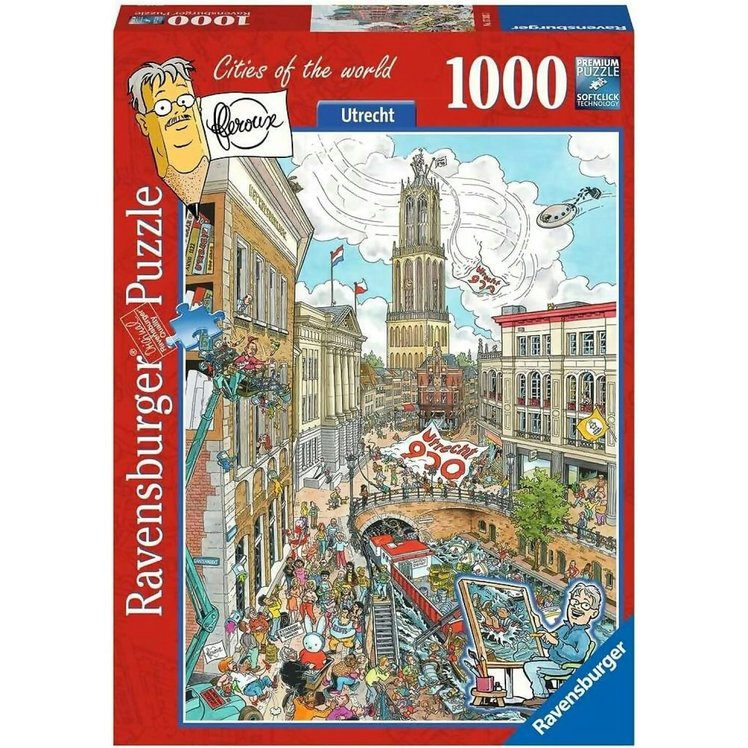 Ravensburger - Cities Of The World Utrecht Jigsaw Puzzle 1000pc